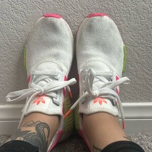 Well Worn Adidas Sneakers